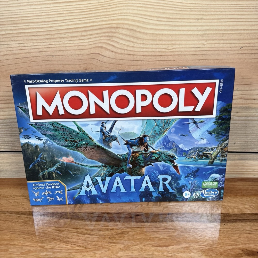 Monopoly Avatar Edition Board Game HASBRO Defend Pandora against the RDA Sealed